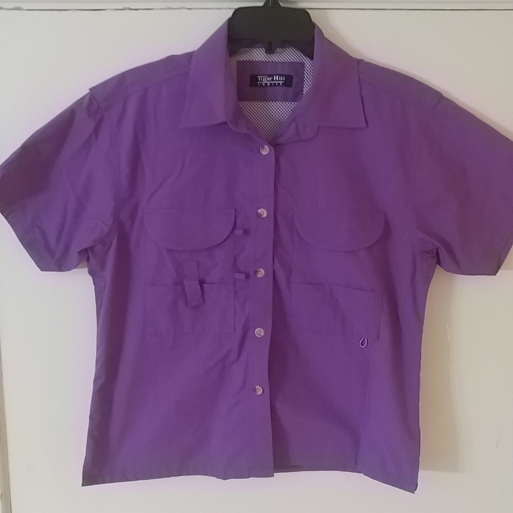 TIGER HILL LADIES Performance Fishing Shirt Top M